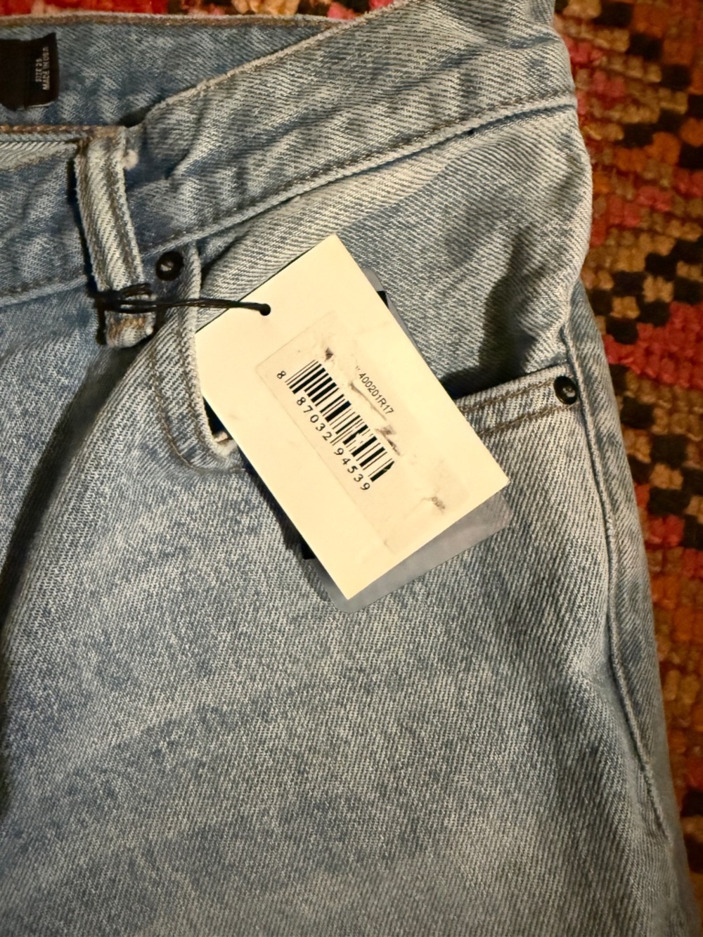 Alexander Wang Trap Bleach Size 25 NWT - Picture 3 of 6